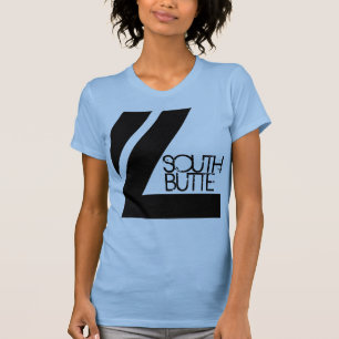 Südbutte-doppelte Linie T-Shirt