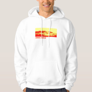 Südbutte-weißer GebirgsHoodie Hoodie