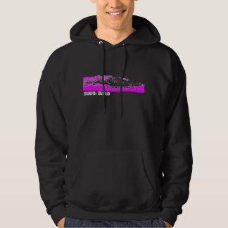SüdButteschwarzer und rosa GebirgsHoodie Hoodie