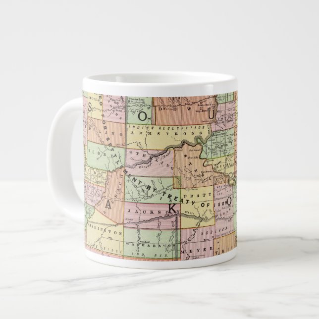 Süddakota Jumbo-Tasse (Vorderseite Links)