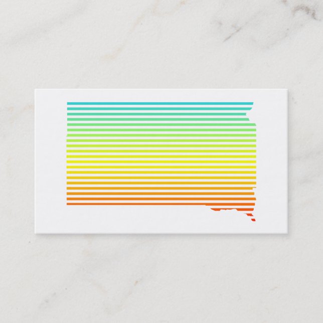 Süddakota Visitenkarte (Vorderseite)