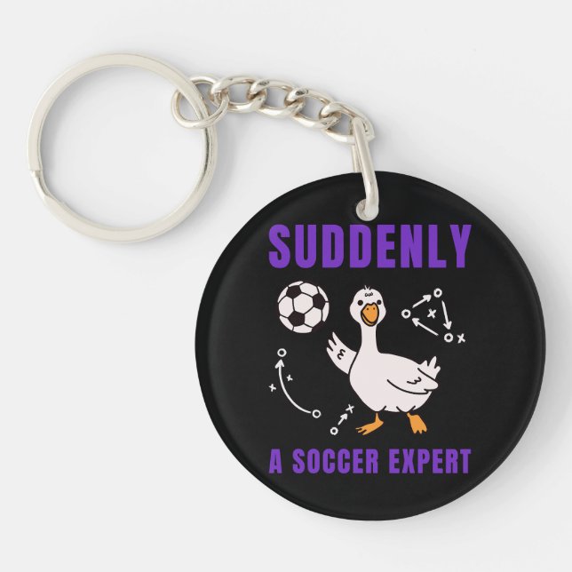 Suddenly a soccer expert (Devant)