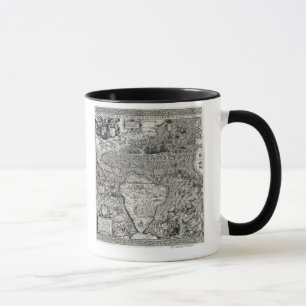 Süden und Teil von Nordamerika - panoramisch Tasse