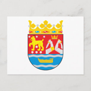 Südfinnischer Wappen Postkarte