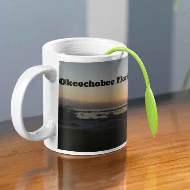 Südflorida Landschaft Okeechobee Sunset Zweifarbige Tasse (Von Creator hochgeladen)
