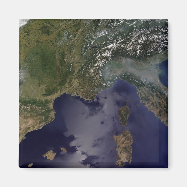 Südfrankreich und Norditalien Magnet (Vorne)