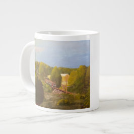 "Südgebirgssonnenaufgang Lauf" riesige Tasse