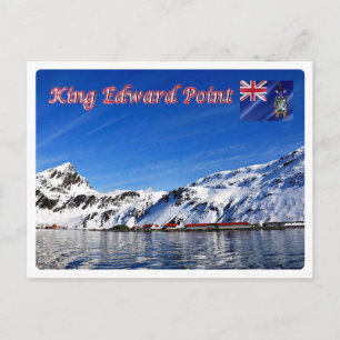 Südgeorgien und Südsandwich - Postkarte