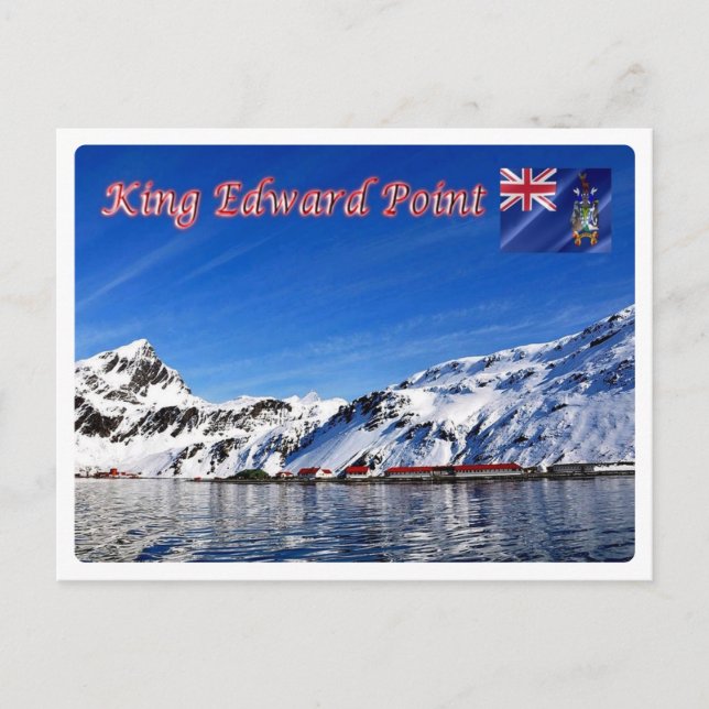 Südgeorgien und Südsandwich - Postkarte (Vorderseite)