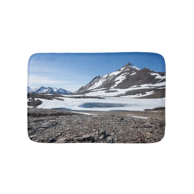 Südgeorgische Landschaft Badematte (Vorderseite)