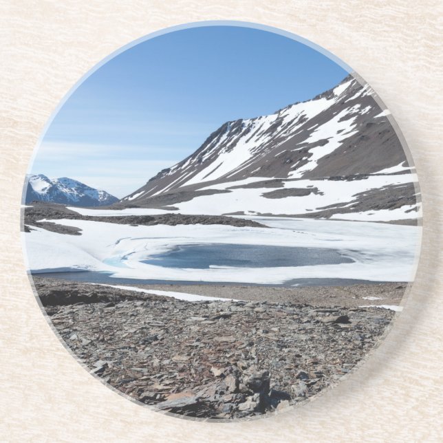 Südgeorgische Landschaft Getränkeuntersetzer (Vorne)