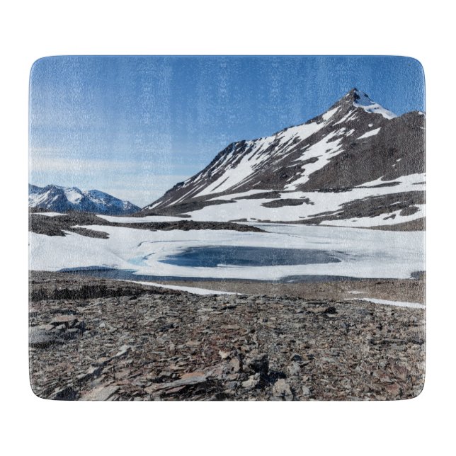 Südgeorgische Landschaft Schneidebrett (Vorderseite)