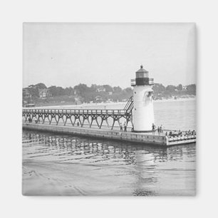 Südhafen SüdPierhead Leuchtturm Magnet