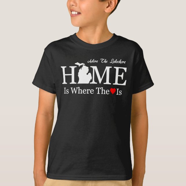 Südhafen - Zuhause ist, wo das Herz ist T-Shirt (Vorderseite)