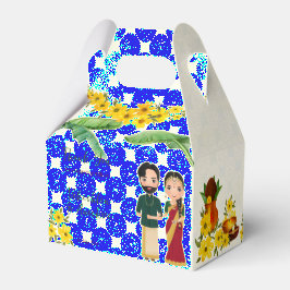 Südindische Tamil Telugu Hochzeitspraxis Geschenkschachtel