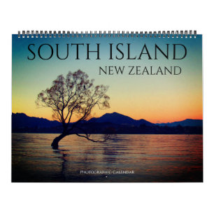 Südinsel Neuseeland 2026 groß Kalender
