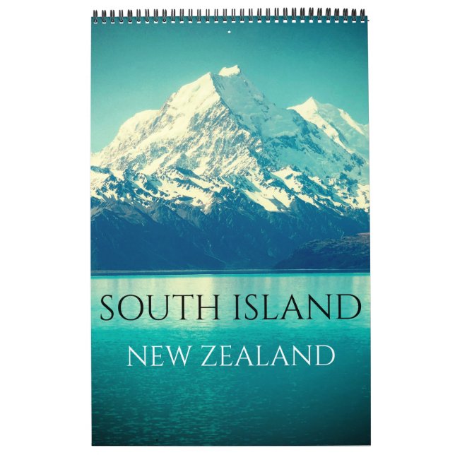 Südinsel Neuseeland Kalender (Titelbild)