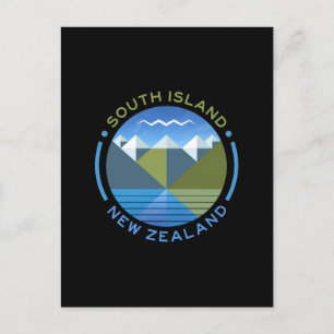 SÜDINSEL - NEUSEELAND POSTCARD POSTKARTE