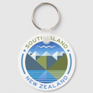 SÜDINSEL NEUSEELAND SCHLÜSSELANHÄNGER
