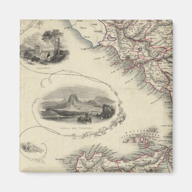 Süditalien 3 magnet (Vorne)