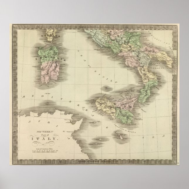 Süditalien 3 poster (Vorne)