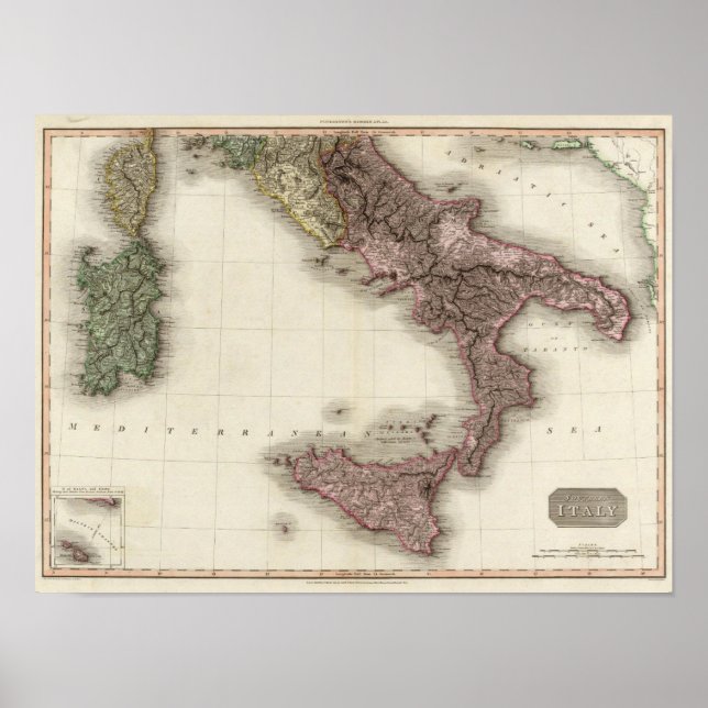 Süditalien Poster (Vorne)