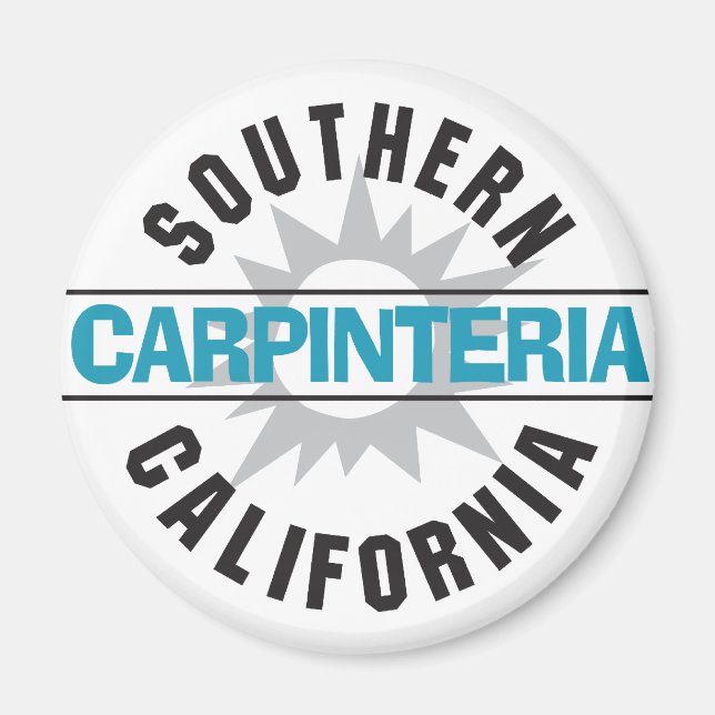 Südkalifornien - Carpinteria Magnet (Vorne)