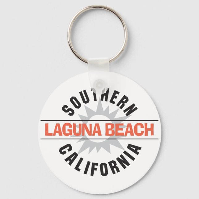 Südkalifornien Laguna Beach Schlüsselanhänger (Vorderseite)
