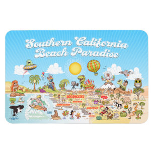 Südkalifornien Magnet