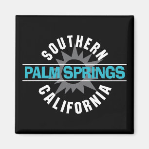 Südkalifornien - Palmfedern Magnet