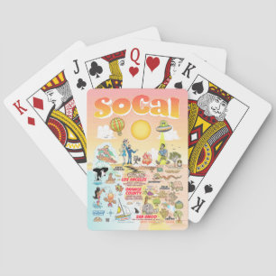 Südkalifornien Spielkarten