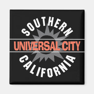 Südkalifornien - Universelle Stadt Magnet