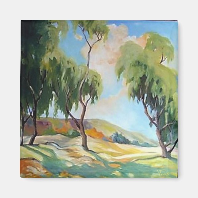 Südkalifornien von Bruce Tunis Magnet (Vorne)