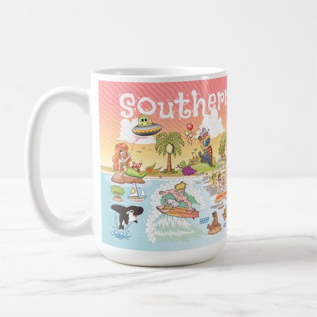 Südkalifornische Tasse (Links)