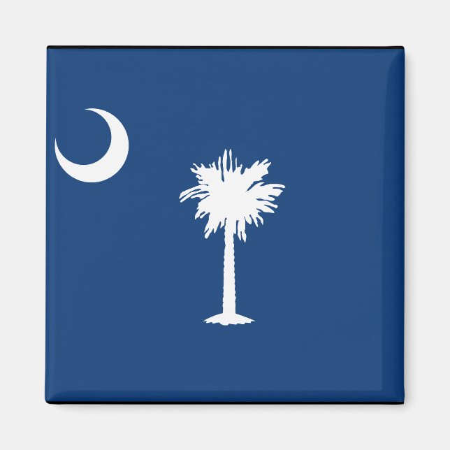 SÜDKAROLINA FLAG MAGNET (Vorne)