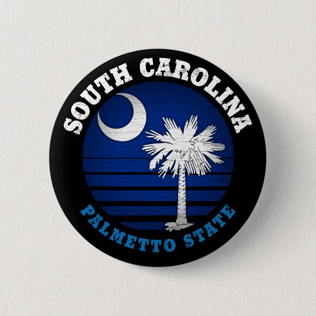 SÜDKAROLINA PALMETTO STAAT FLAG BUTTON (Vorderseite)