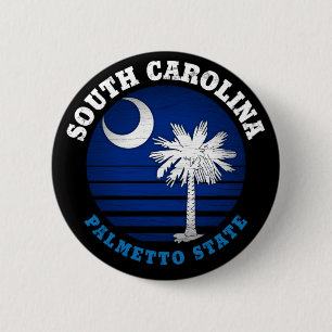 SÜDKAROLINA PALMETTO STAAT FLAG BUTTON