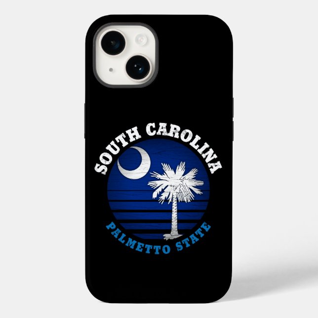 SÜDKAROLINA PALMETTO STAAT FLAG Case-Mate iPhone 14 HÜLLE (Rückseite)