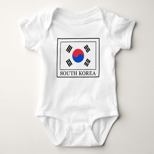 Südkorea Baby Strampler (Vorderseite)
