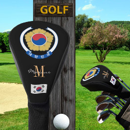 Südkorea - Die Mit Monogramm Golf Clubs von Flag Golf Headcover