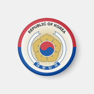 Südkorea-Erbe-Emblem Magnet