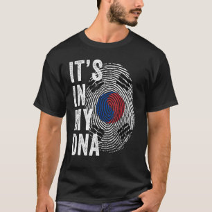 Südkorea Es ist in meiner DNA, südkoreanischer Fin T-Shirt