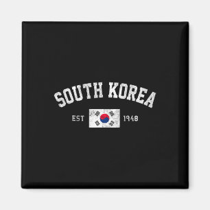 Südkorea Est. 1948 Südkoreanische Flagge Unabhängi Magnet