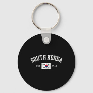 Südkorea Est. 1948 Südkoreanische Flagge Unabhängi Schlüsselanhänger