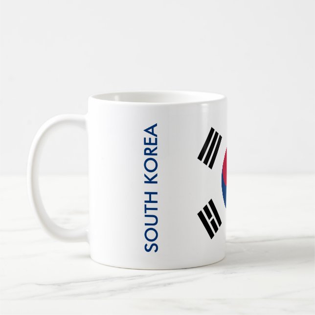 SÜDKOREA FLAG KAFFEETASSE (Links)