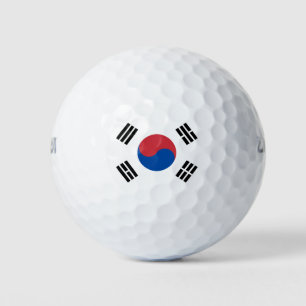 Südkorea-Flagge Golfball