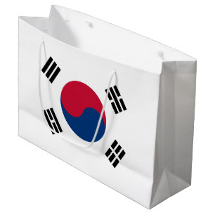Südkorea-Flagge Große Geschenktüte