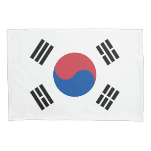 Südkorea-Flagge Kissenbezug