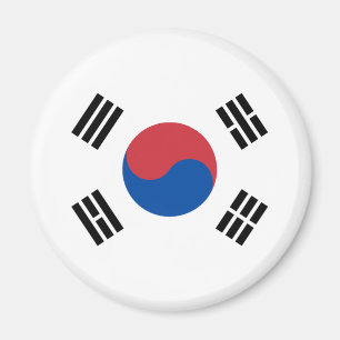 Südkorea-Flagge Magnet