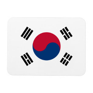 Südkorea-Flagge Magnet